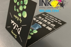 Pilea Tag - Score, perforated and drilled